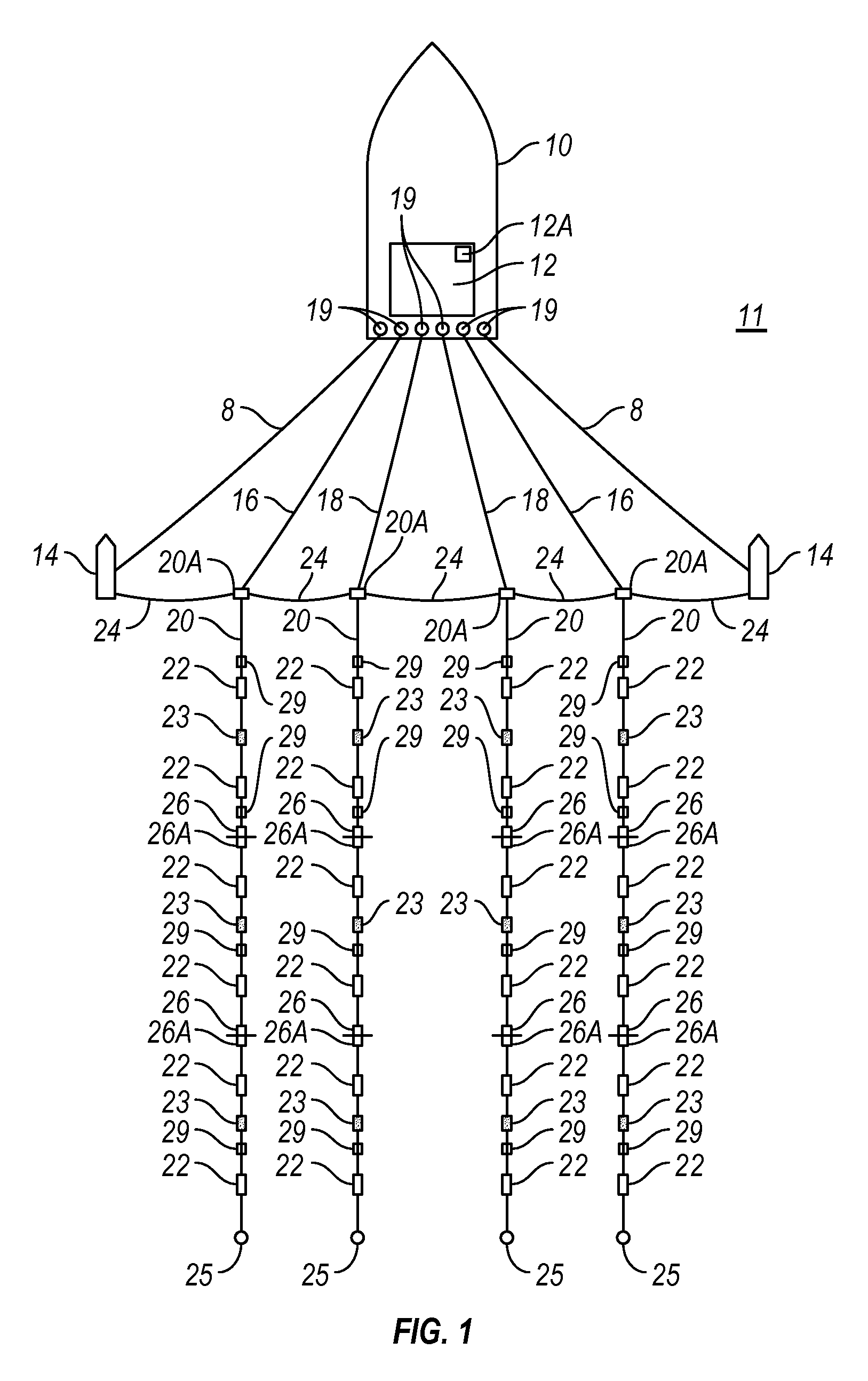Method for determining adequacy of seismic data coverage of a subsurface area being surveyed and its application to selecting sensor array geometry