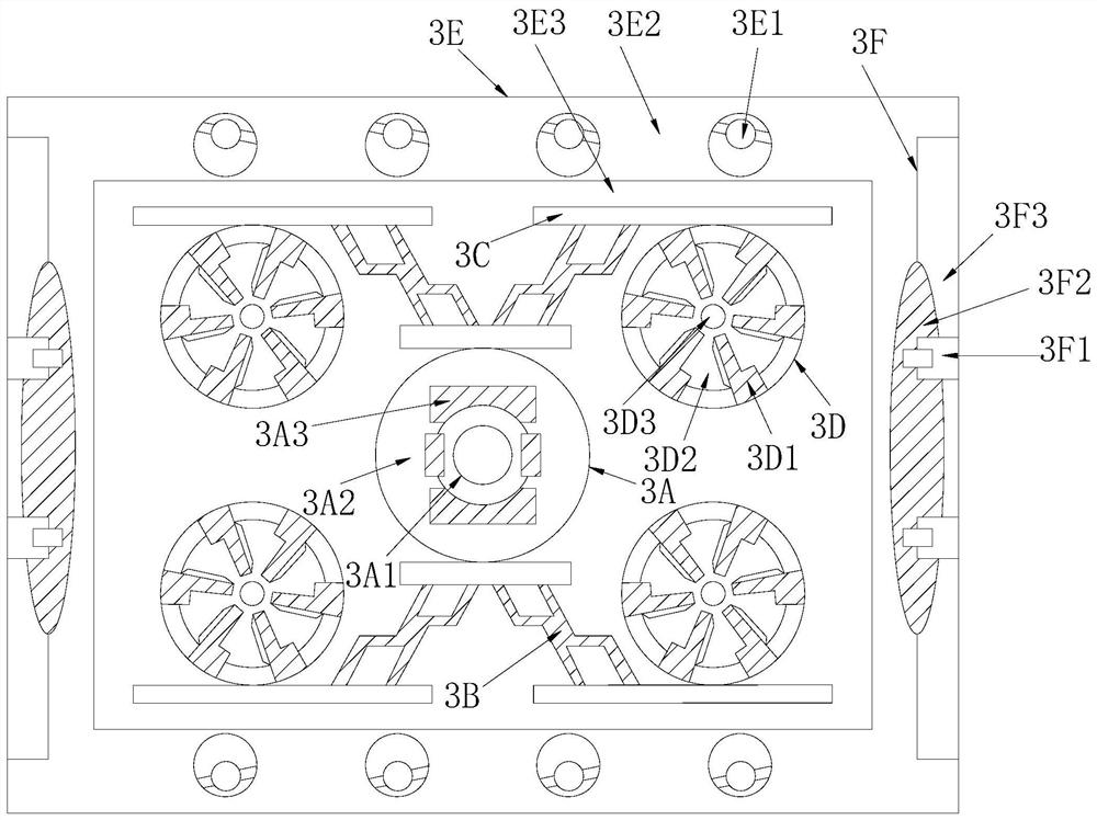 A hardware component cleaning device