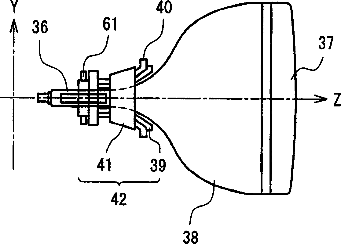 Cathod ray tube device