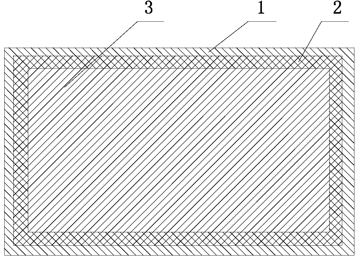 Pattern layer-divisional power distribution switch station patterning method