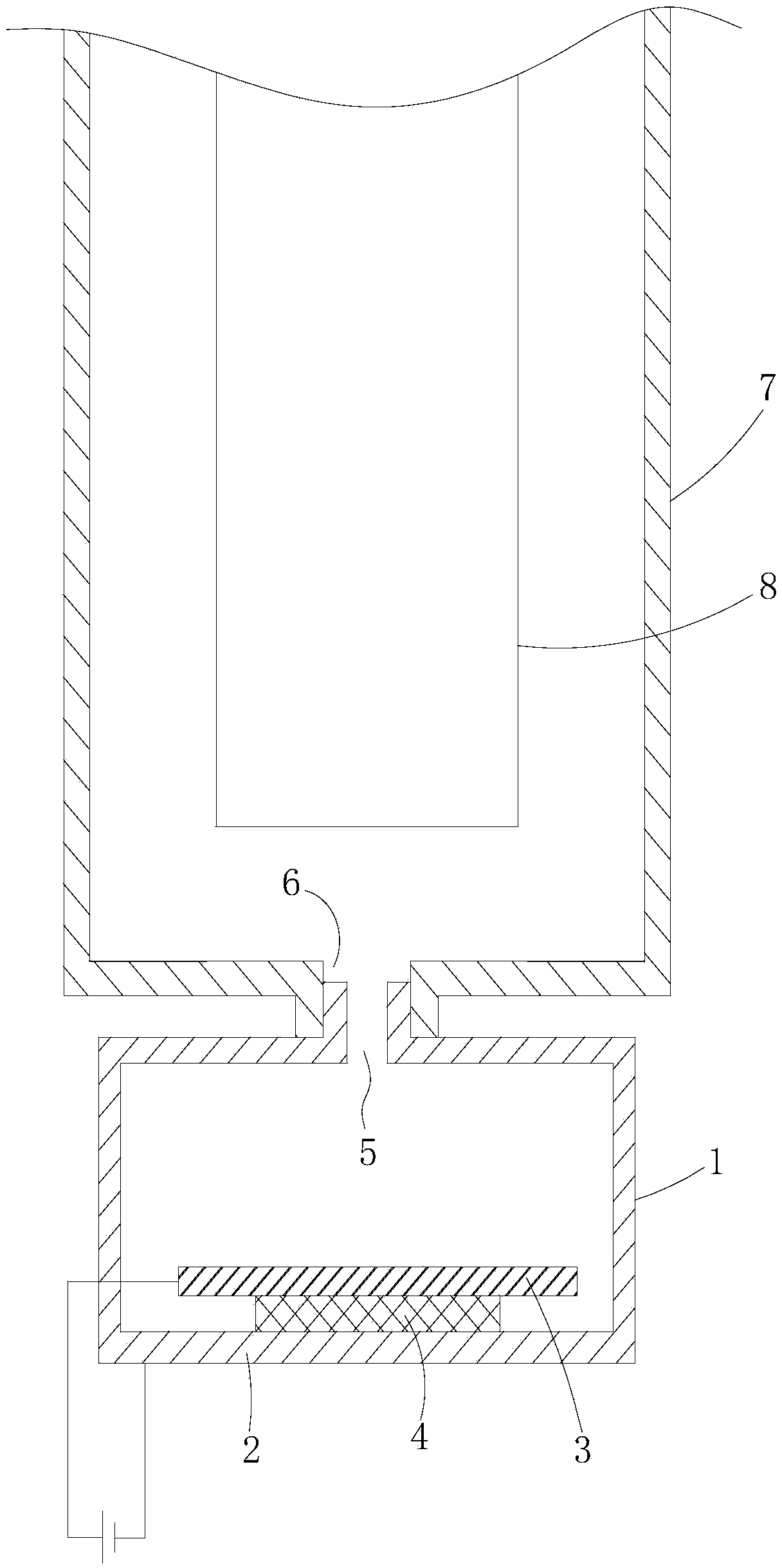 Auxiliary cleaning device of water purifier