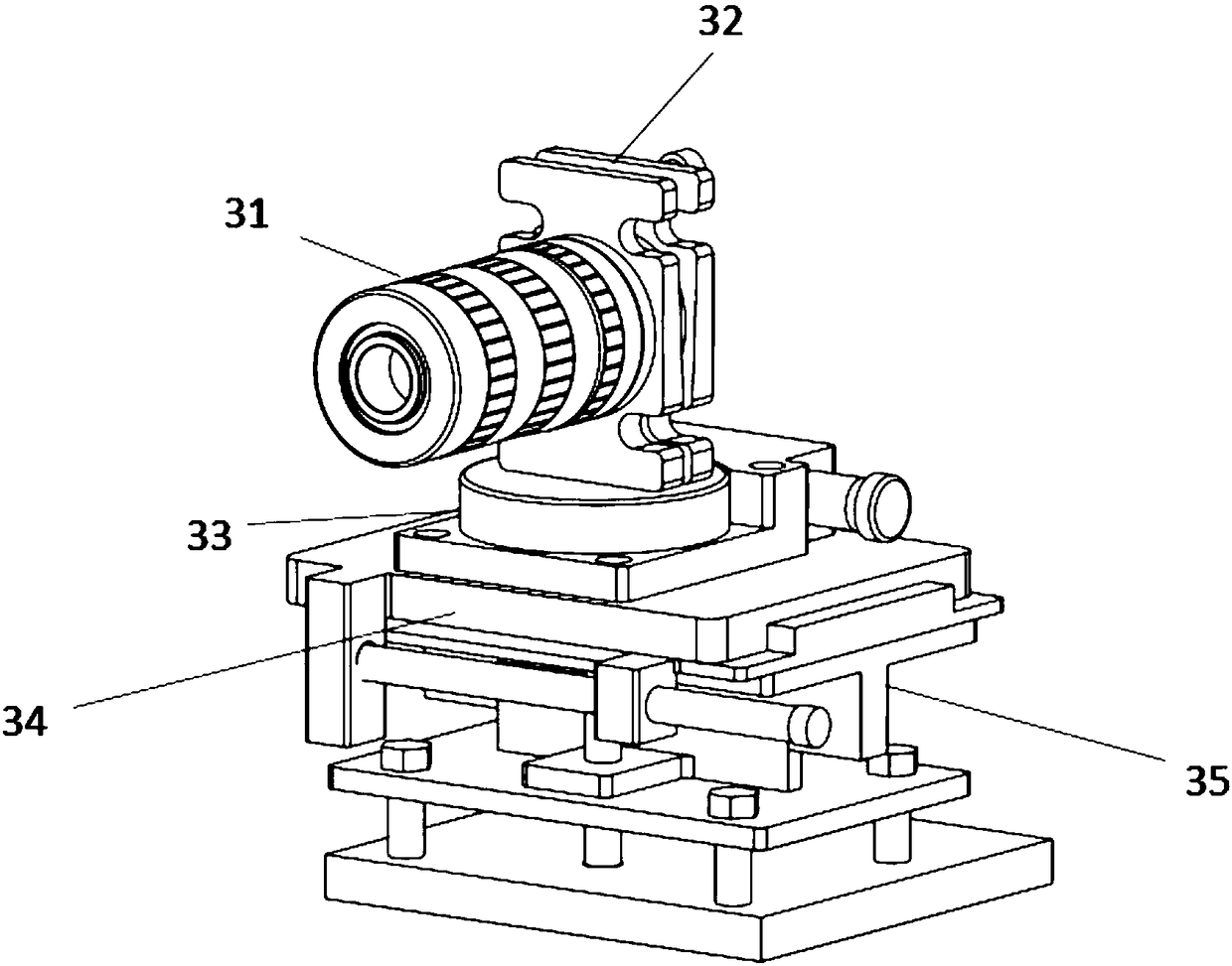 Non-coaxial four-channel polarization imaging method and system