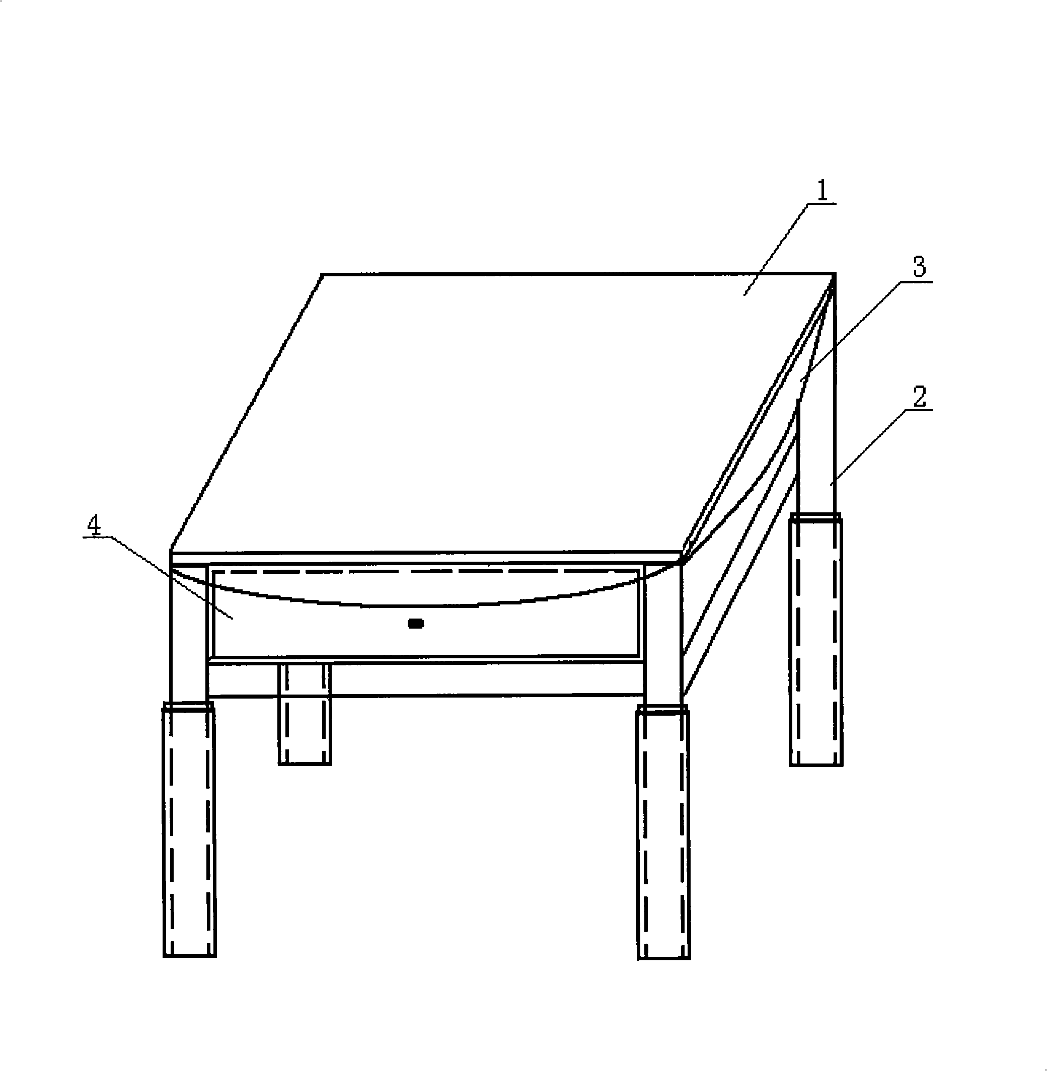 Foldable lifting type multifunctional stool