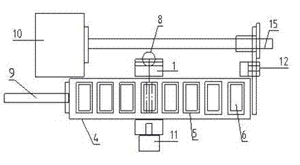 Sample detecting system of micro biochemical detection instrument