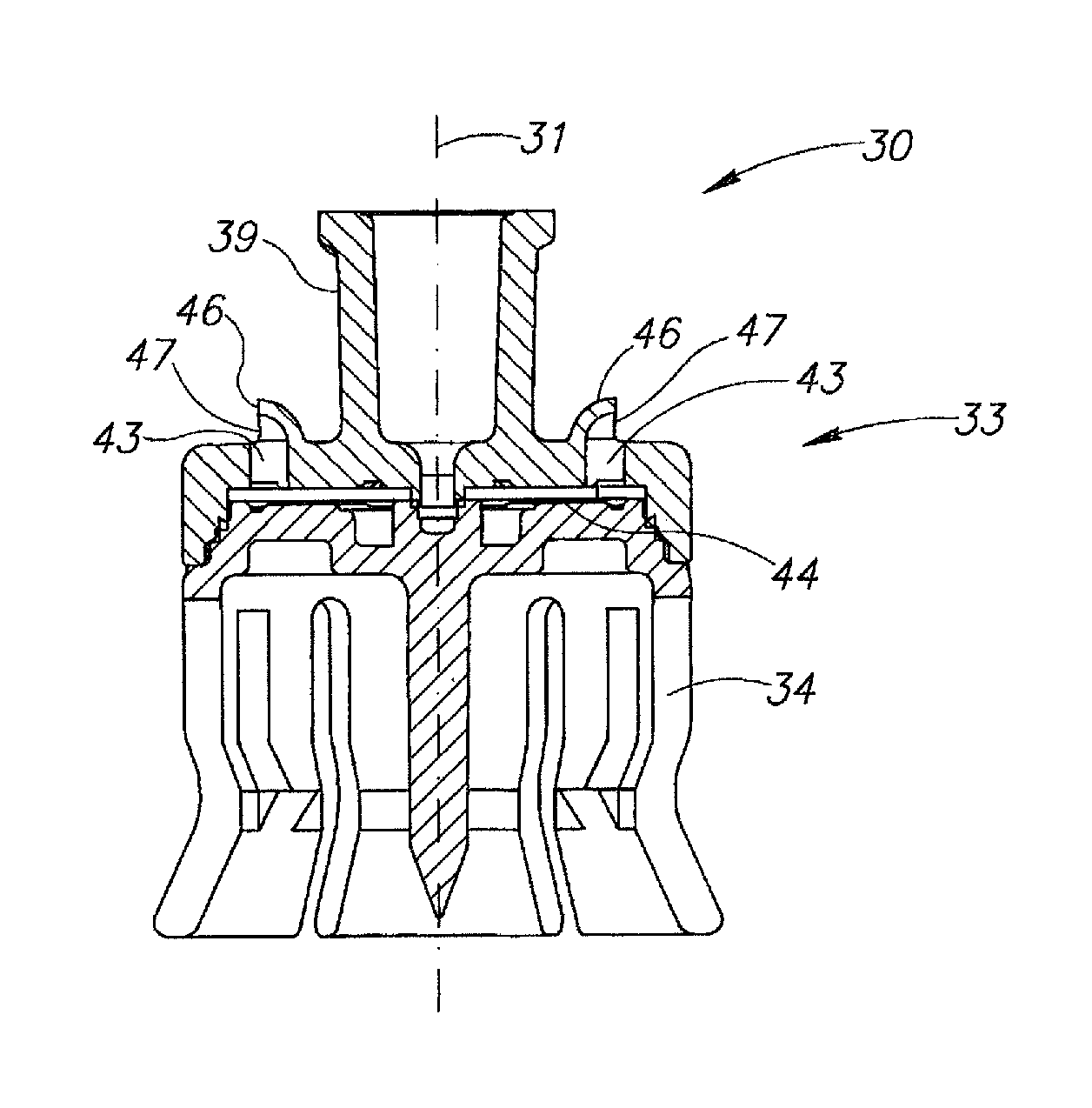 Liquid drug transfer device with vented vial adapter