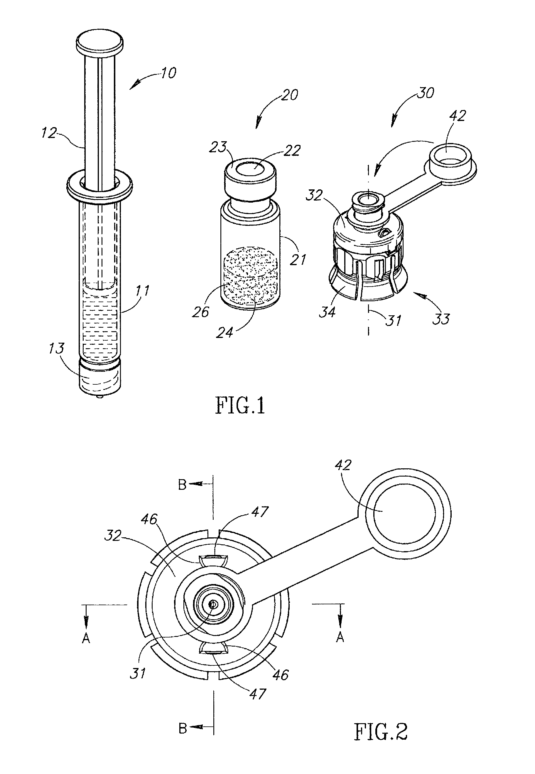Liquid drug transfer device with vented vial adapter