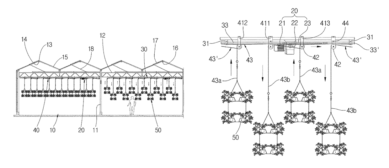 Apparatus for mass cultivation of plants