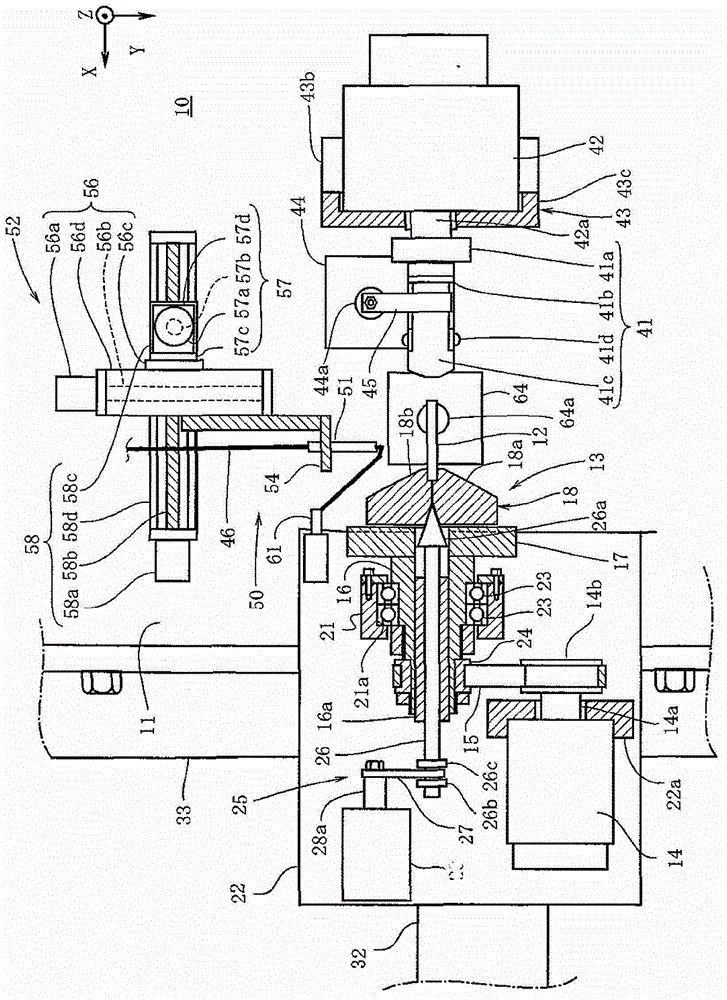 Winding method of cored coil and winding device of cored coil
