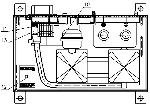 Urban rail electric pantograph lifting control device