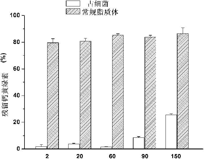 Protein or nucleic acid drug liposome preparation and preparation method thereof based on tetraether lipid