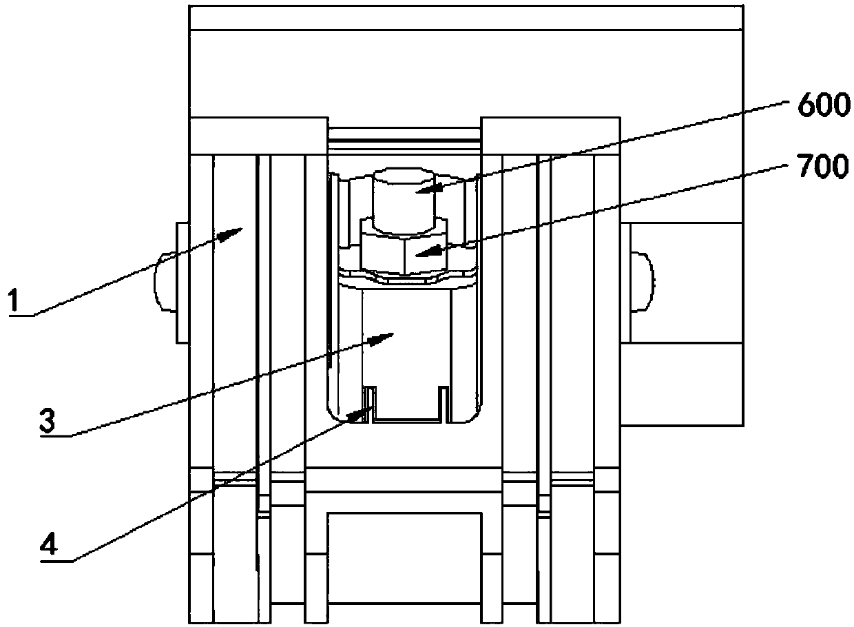 A self-adjusting glass bracket