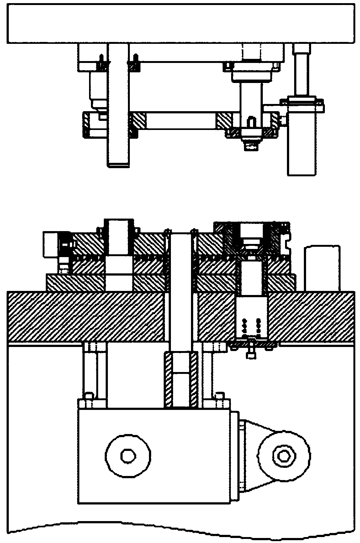Molding machine based on module structure