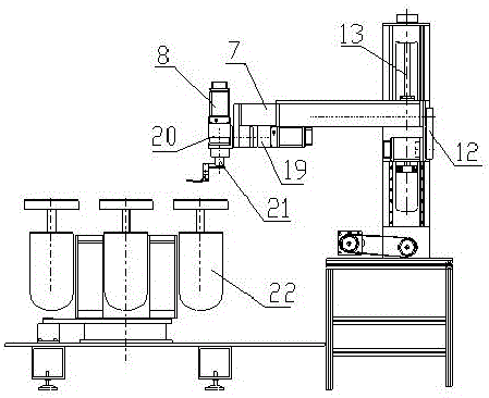 A five-axis linkage CNC manipulator polishing machine