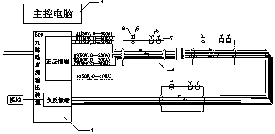 Mining seven-core cable automatic-control temperature-rising dehumidification and moisture absorption device