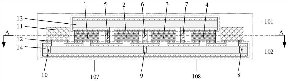 A double-sided heat dissipation full-bridge power module based on gan device