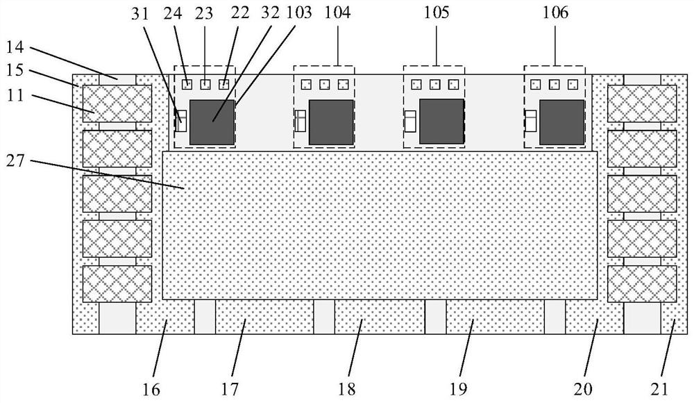 A double-sided heat dissipation full-bridge power module based on gan device