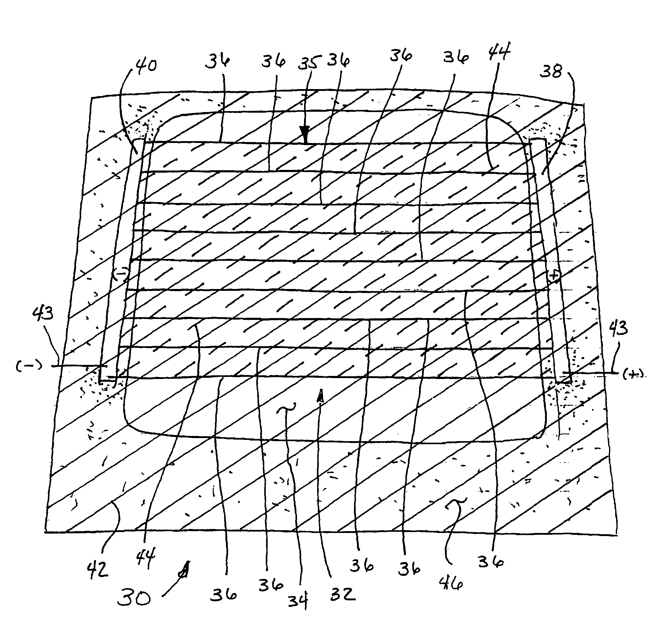 Window defroster assembly having transparent conductive layer