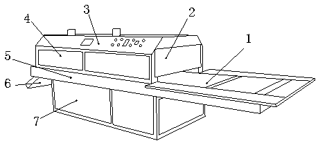 Undulating viscose removing recovery assembly line of inner square furnace pad sliding screen based on waste sand