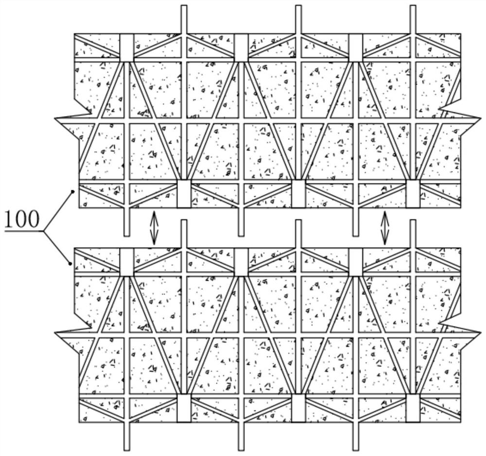 A vertical connection structure of a prefabricated shear wall structure
