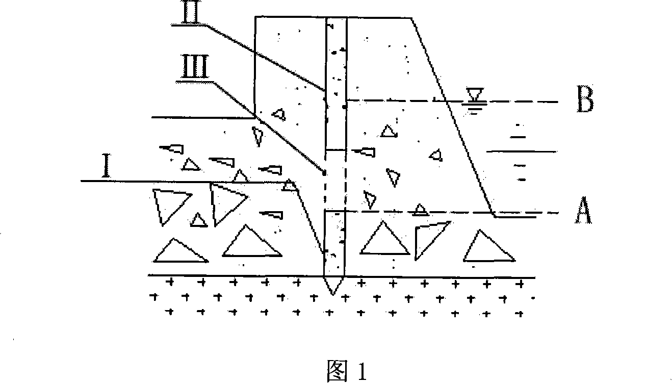 Pile-spraying rotary construction method using tide difference subsection pile-formation