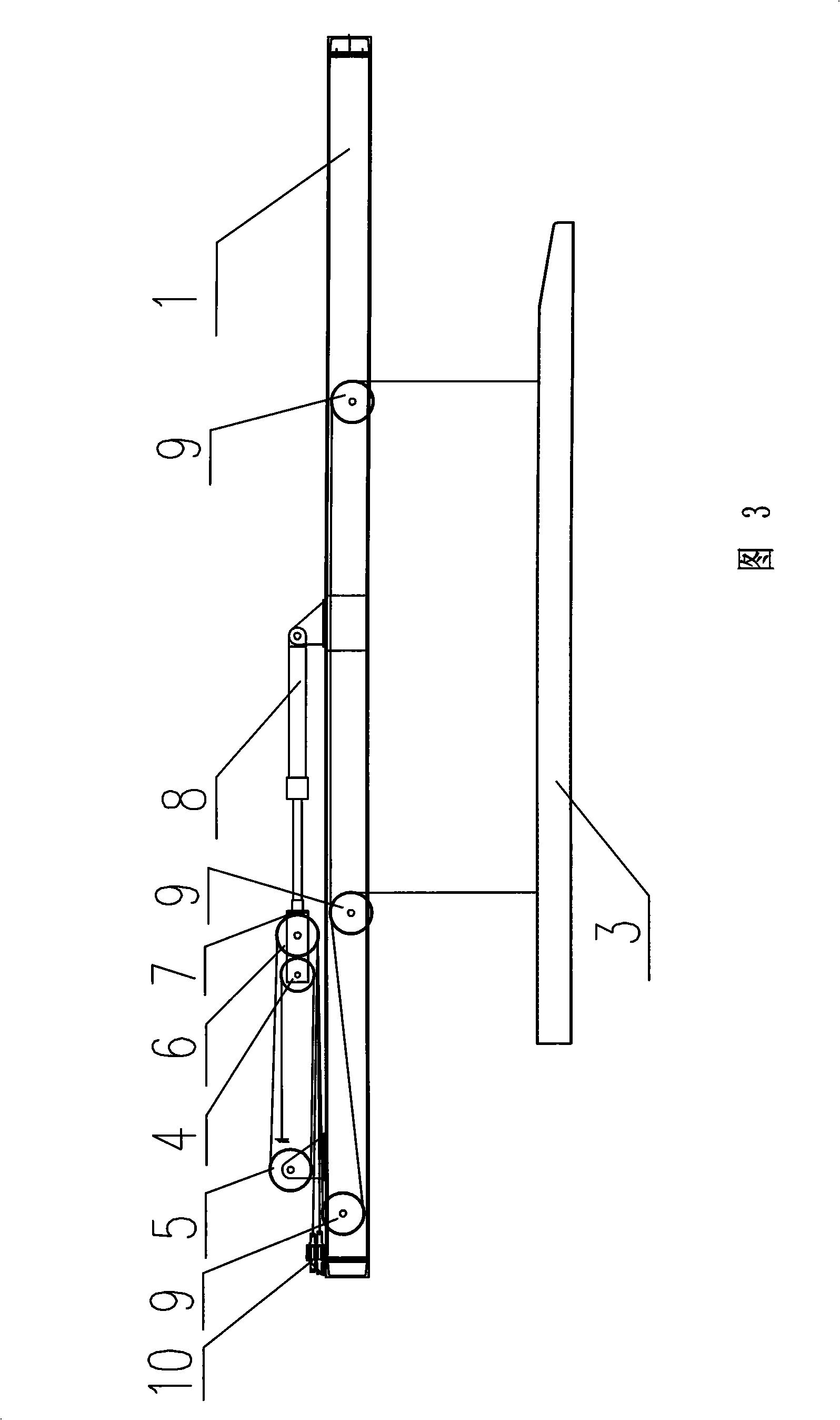Multiple layer high speed hydraulic type stereo parking apparatus