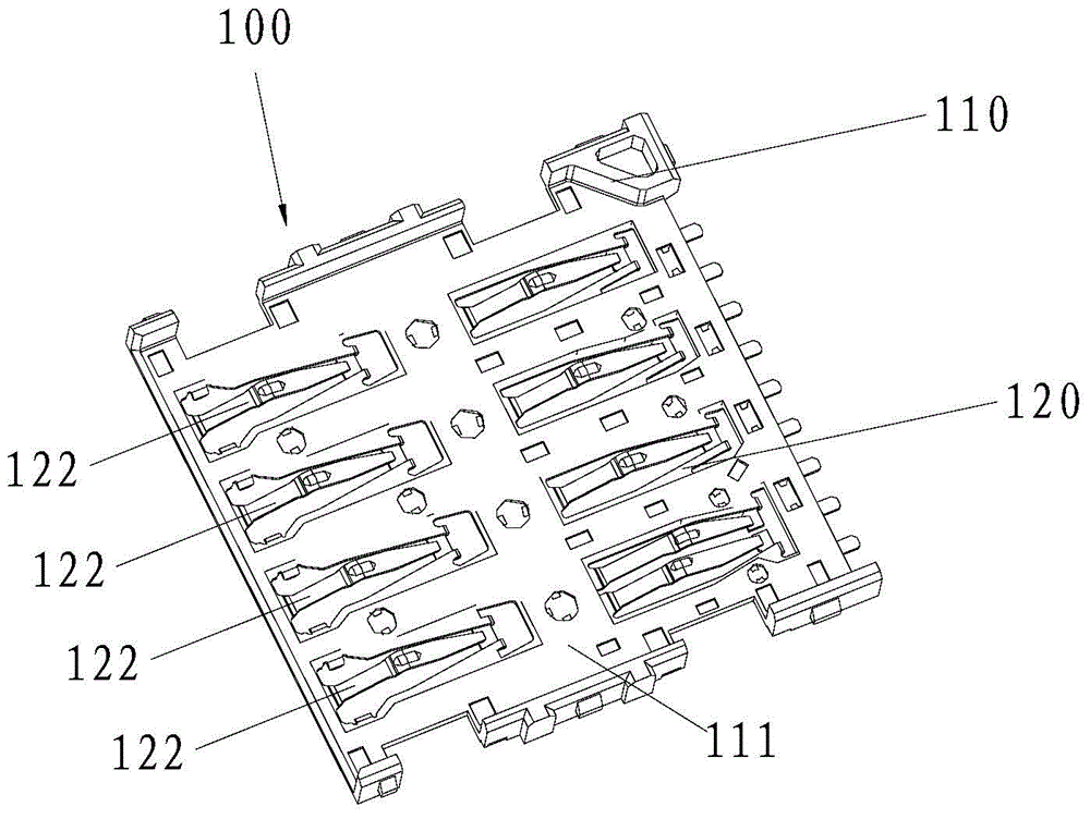 Connector and terminal device comprising same
