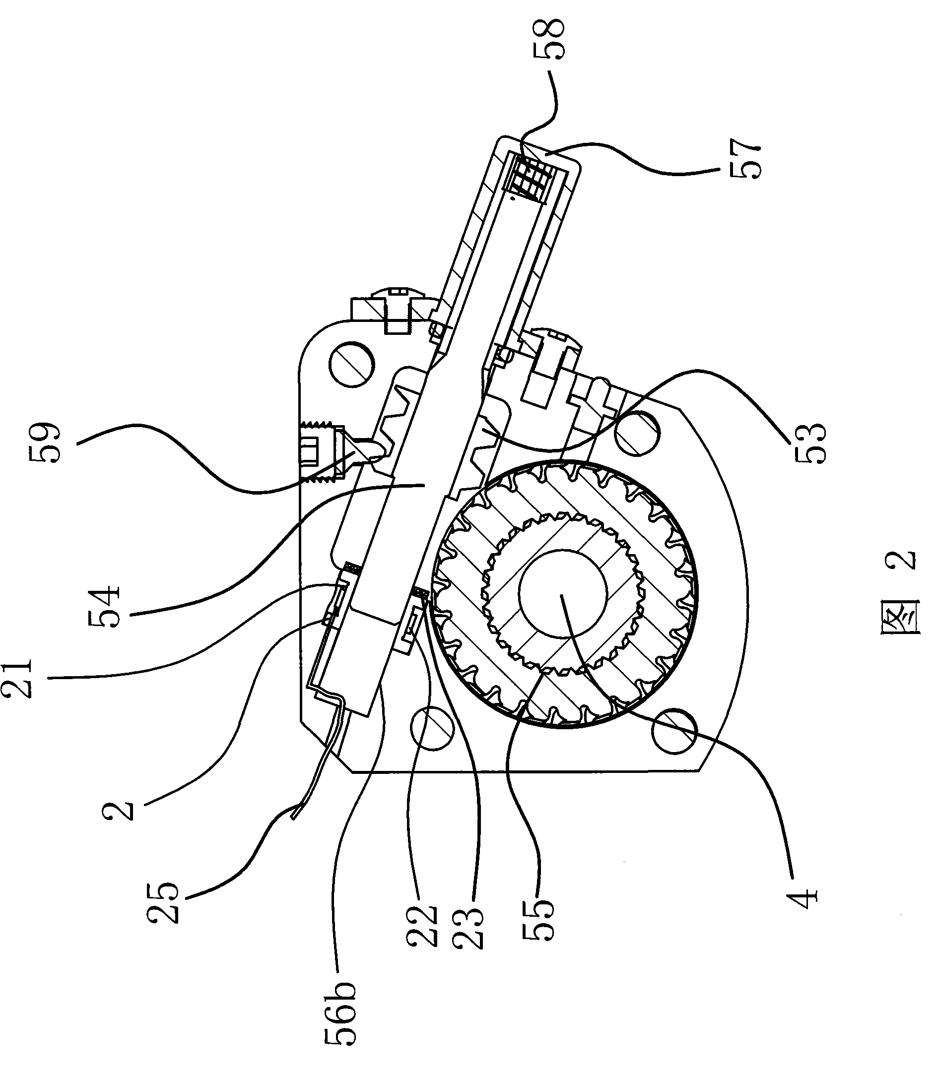 Tape picking and laying device of tighter