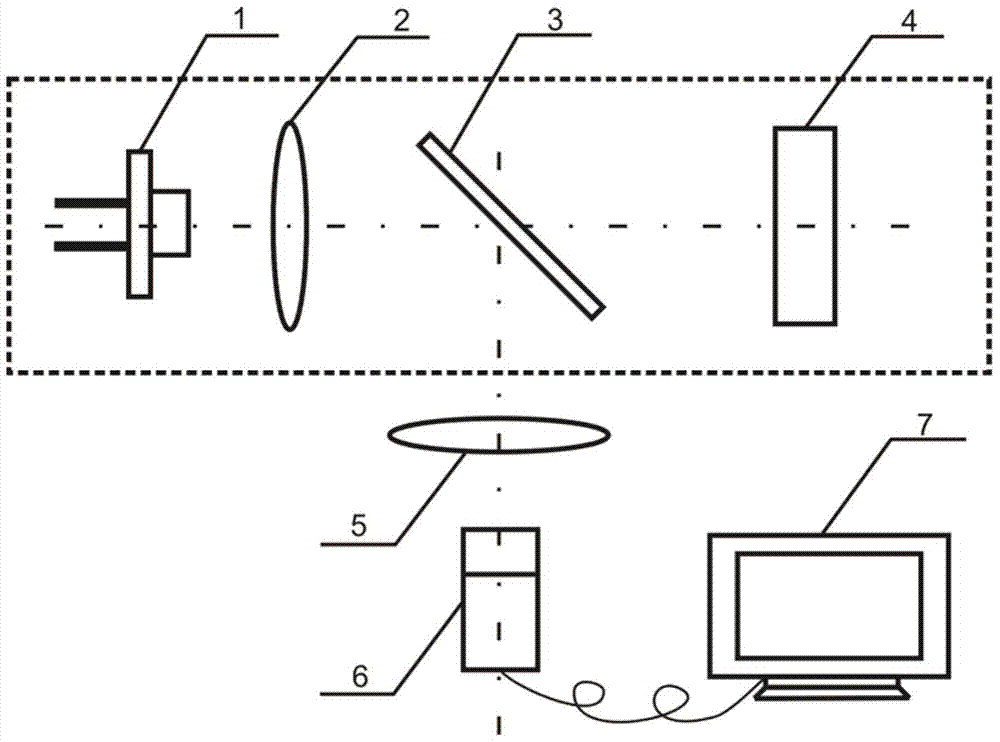 An external cavity semiconductor laser optical path adjustment device and adjustment method