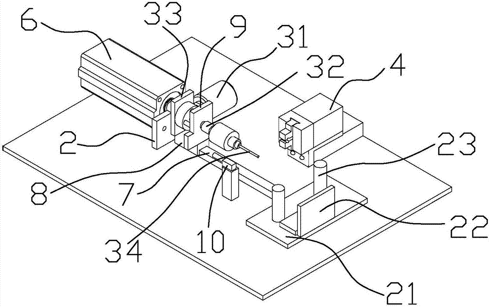 Pin shaft pulling device and operation method thereof