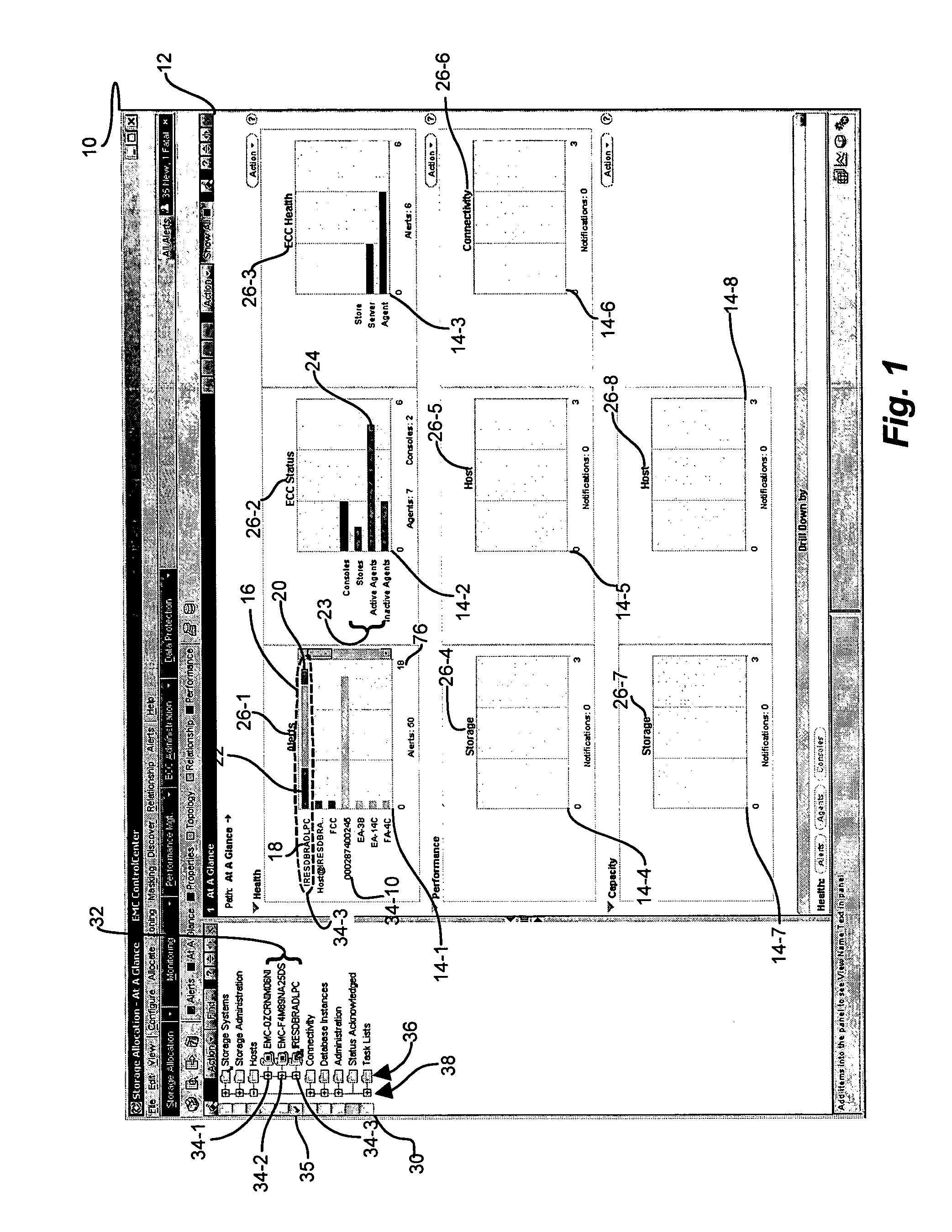 System and methods for processing and displaying aggregate status events for remote nodes