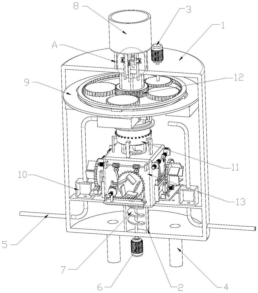 High-concentration malodorous gas integrated purification treatment ...