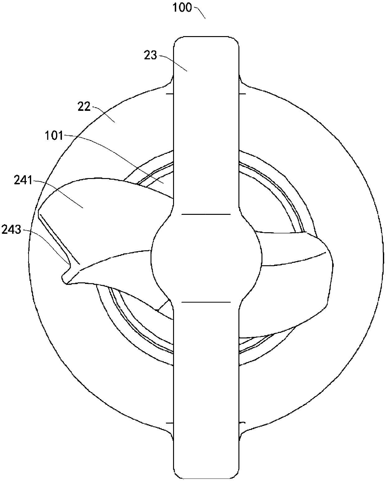 Clothes treating device and spraying nozzle and spraying assembly for clothes treating device
