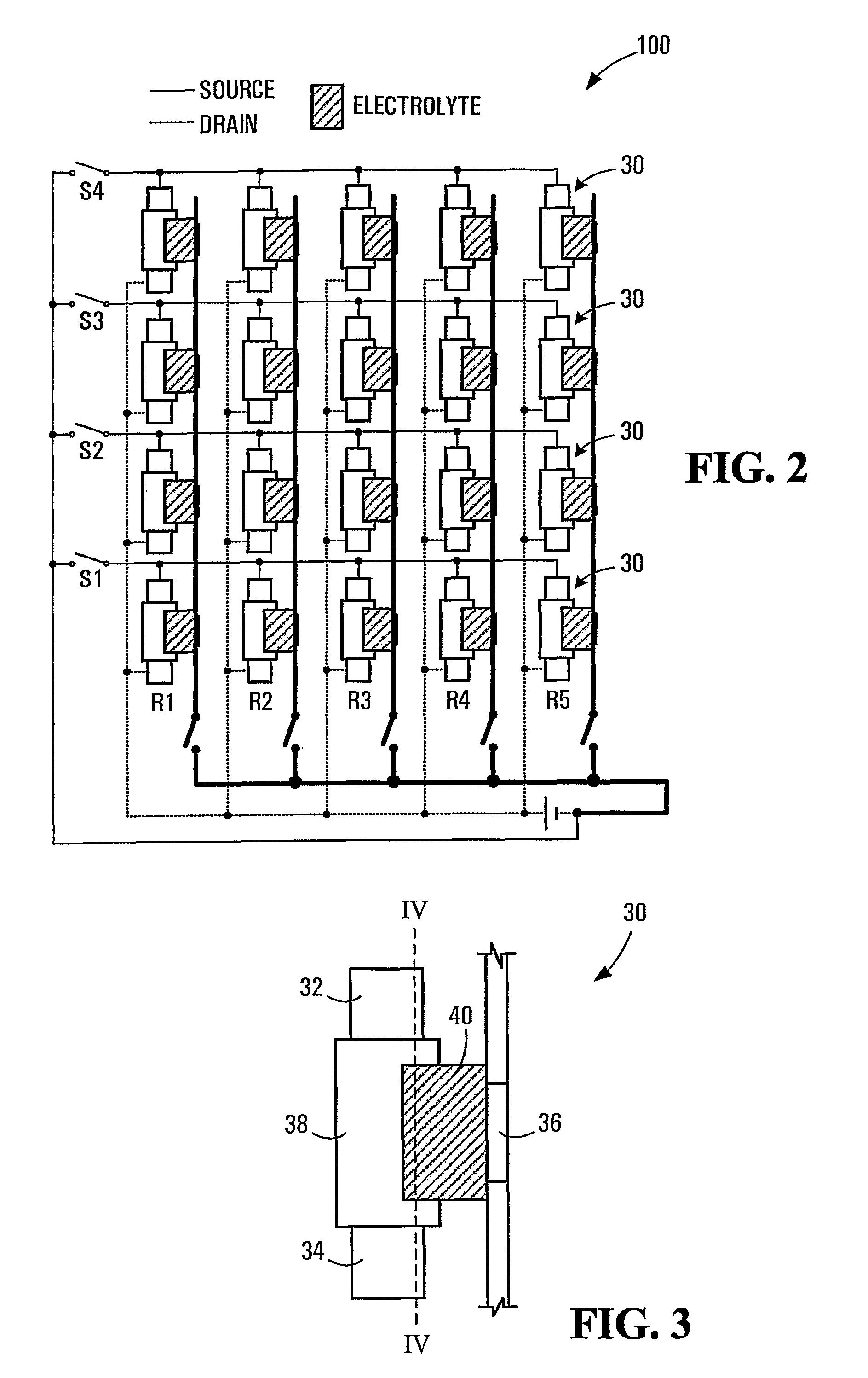 Addressable transistor chip for conducting assays