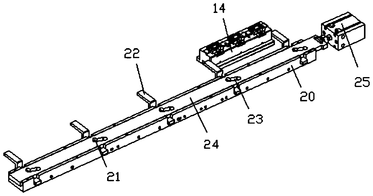 A kind of interface detection machine which is convenient for picking and unloading materials