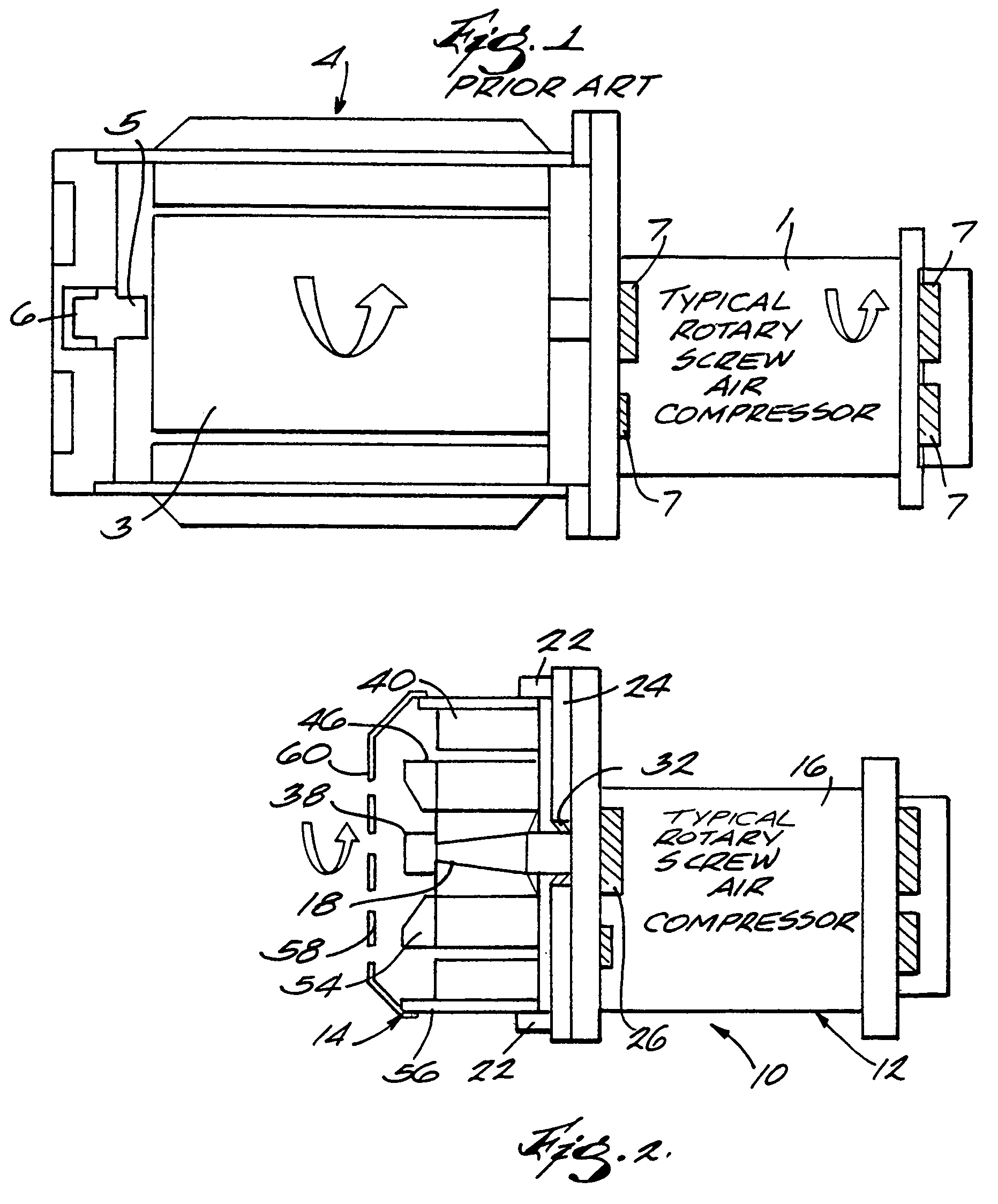 Compressor and driving motor assembly