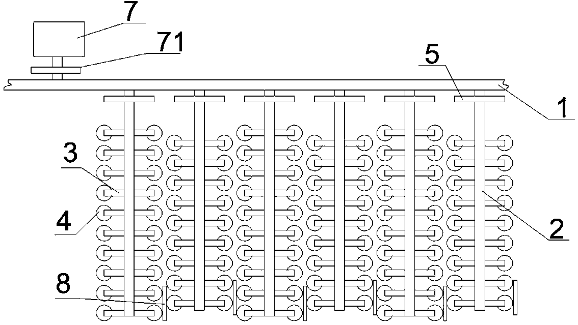 Agricultural infiltrating irrigation system