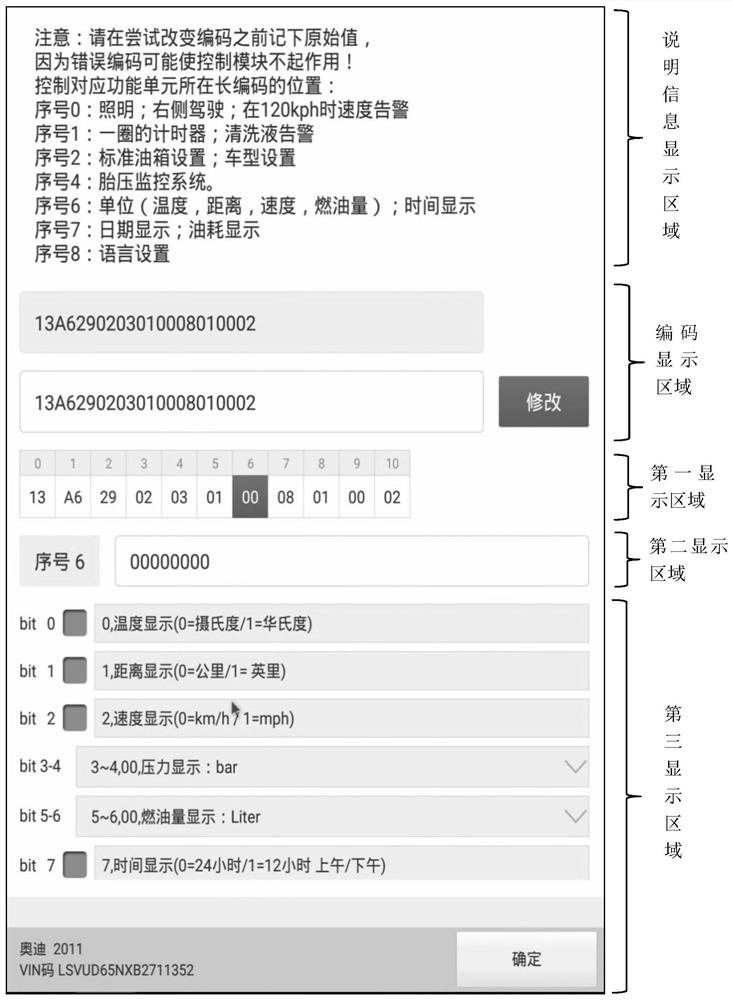 Code adjustment method, vehicle diagnosis equipment and system