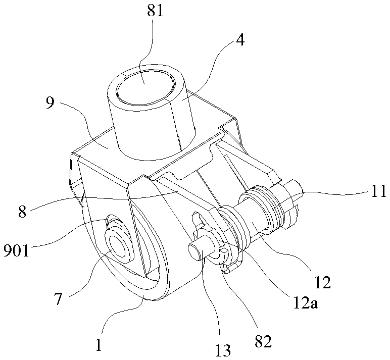 One-way coin measuring mechanism for financial equipment and equipment