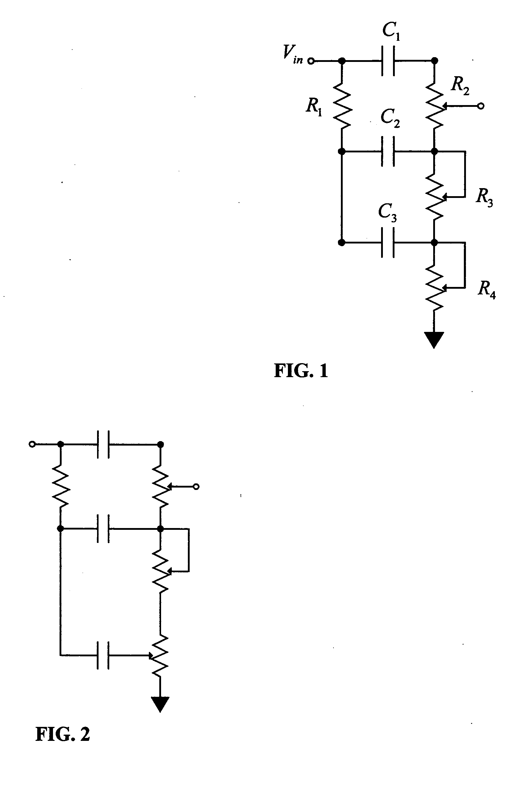 Programmable tone control filters for electric guitar