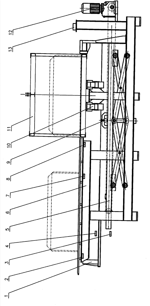 Control system and control method for block pushing unit