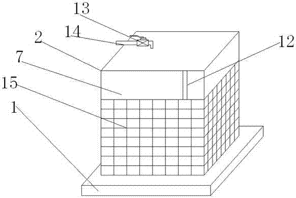 Intelligent energy-saving cooling system for large farm