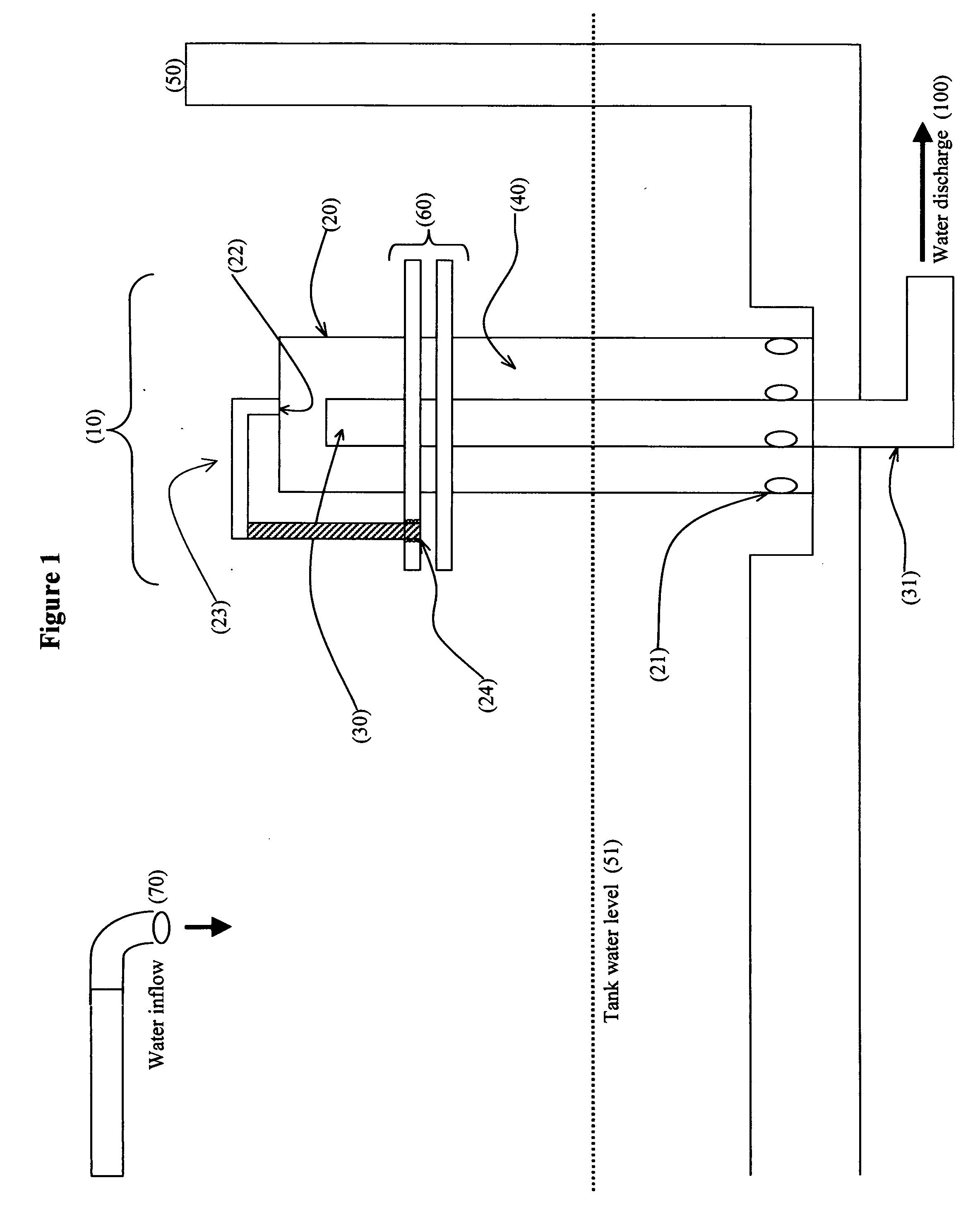 Ebb-and-flow drain and fluid-handling system