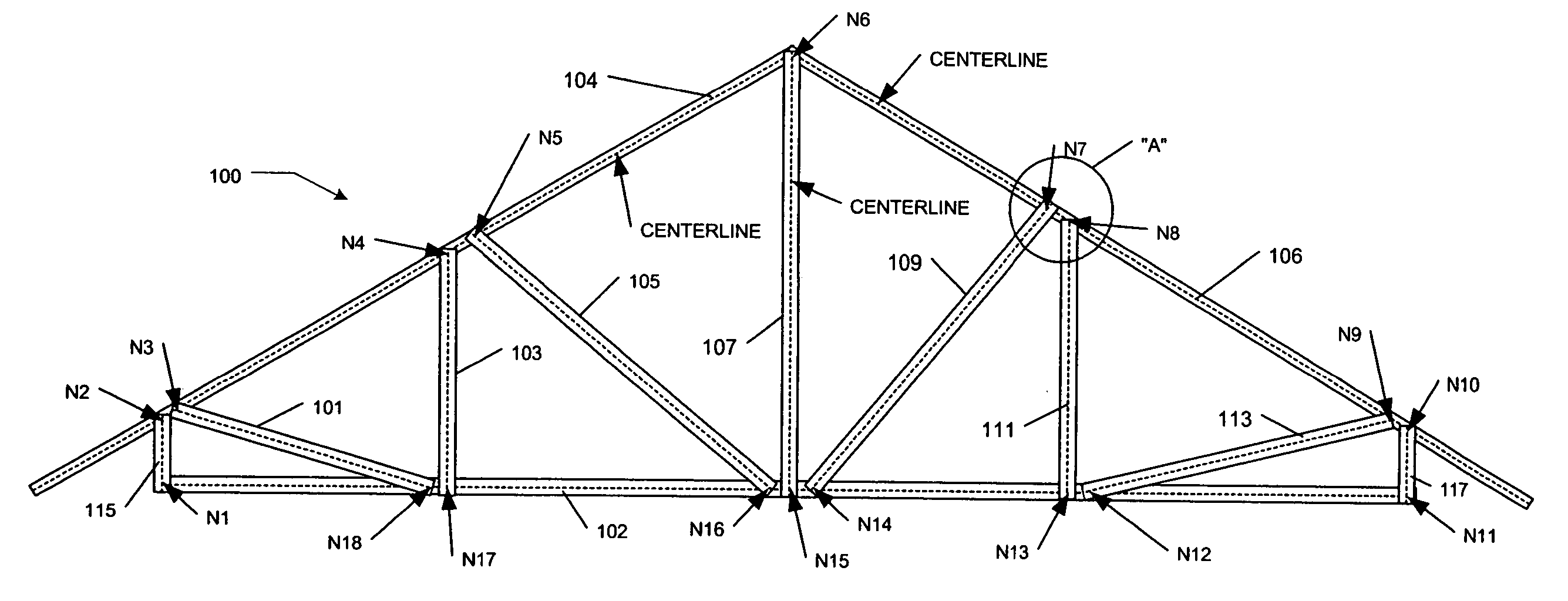 Truss manufacturing method and system