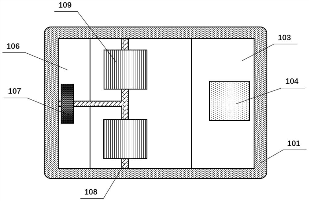 Visible light communication cascade type array LED chip