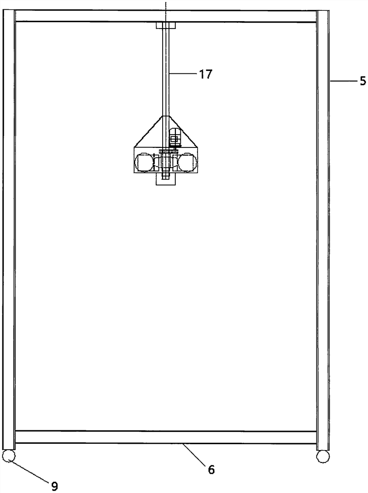 Single point continuous impact test device