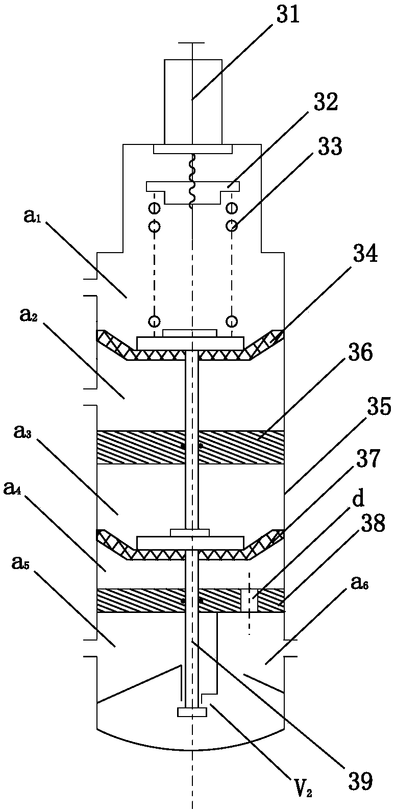 Novel reducing valve with output pressure responding to flow changes