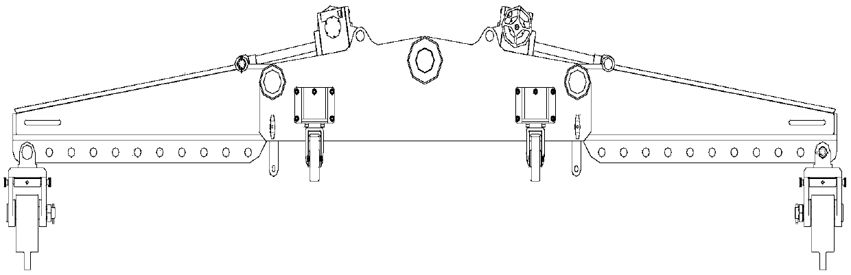 Satellite universal type force balancing lifting system