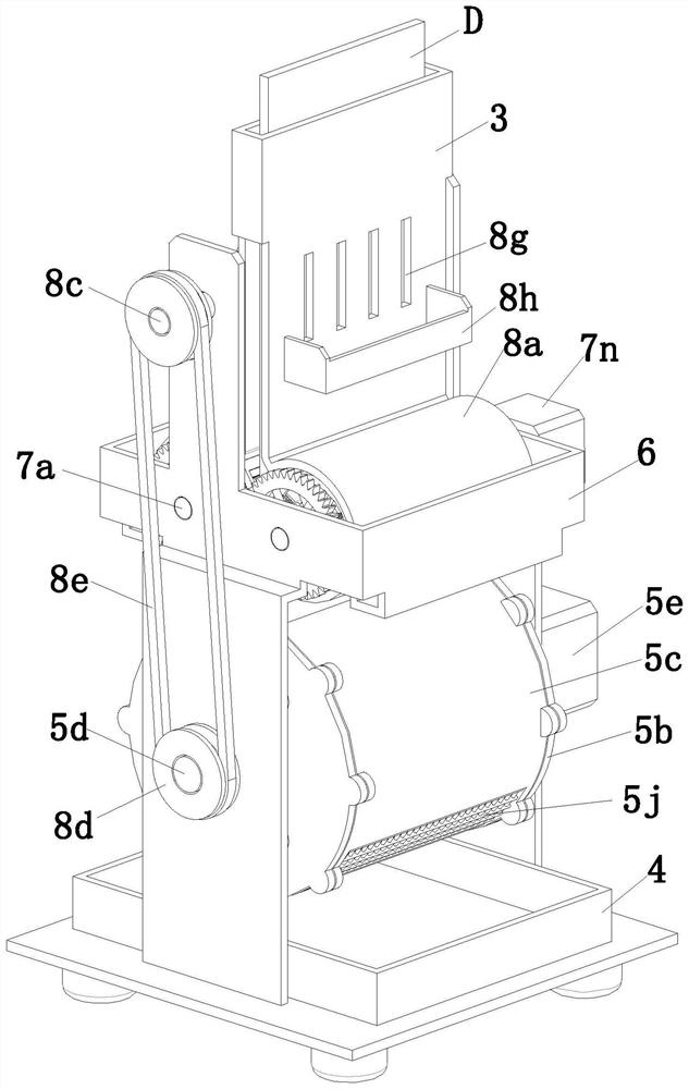 Flame-retardant shaving board manufacturing and processing raw material treatment machine and method