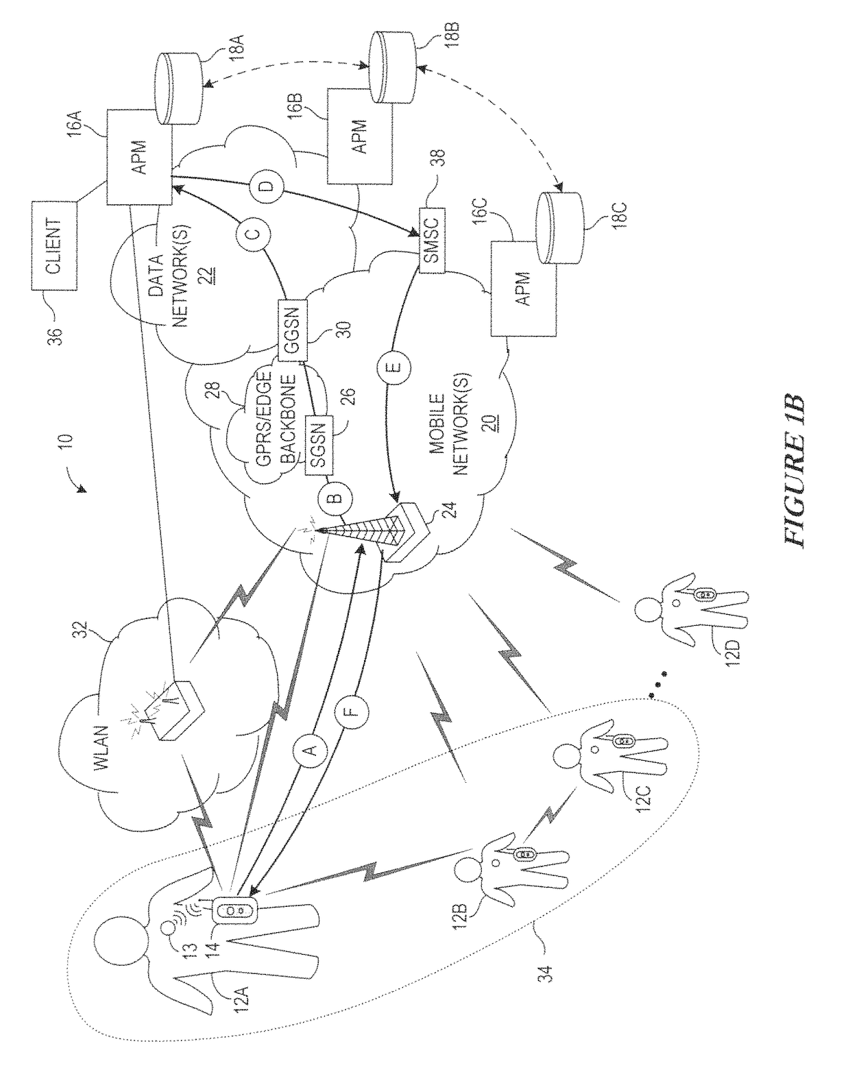 Medical data transport over wireless life critical network employing dynamic communication link mapping