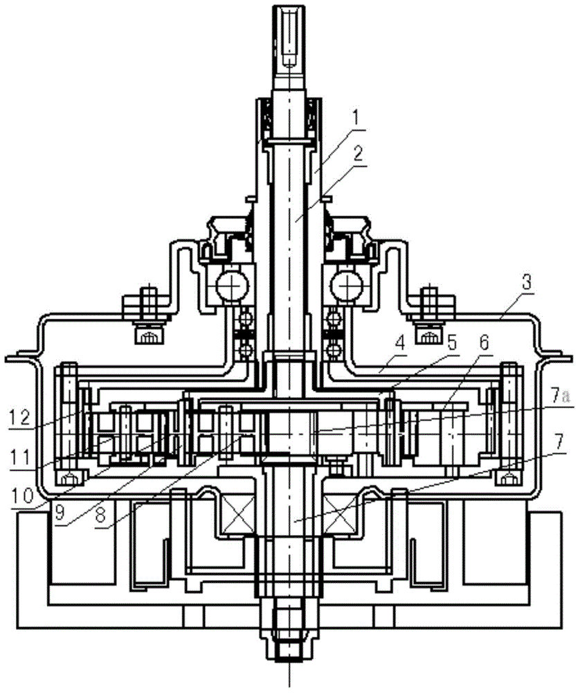 Double-driver washer and reducing clutch therefor